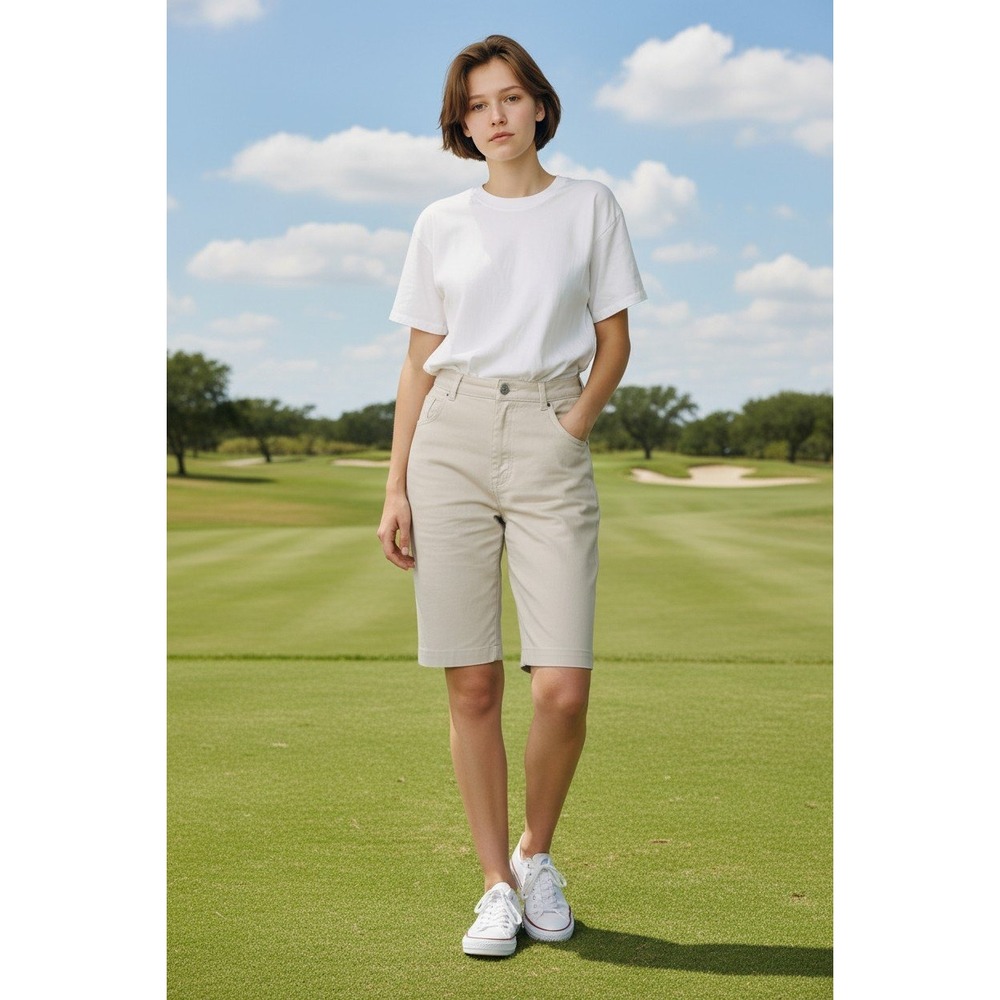 Callaway Womens Light Gray Golf‎ Shorts Performance Athletic Activewear Size 8